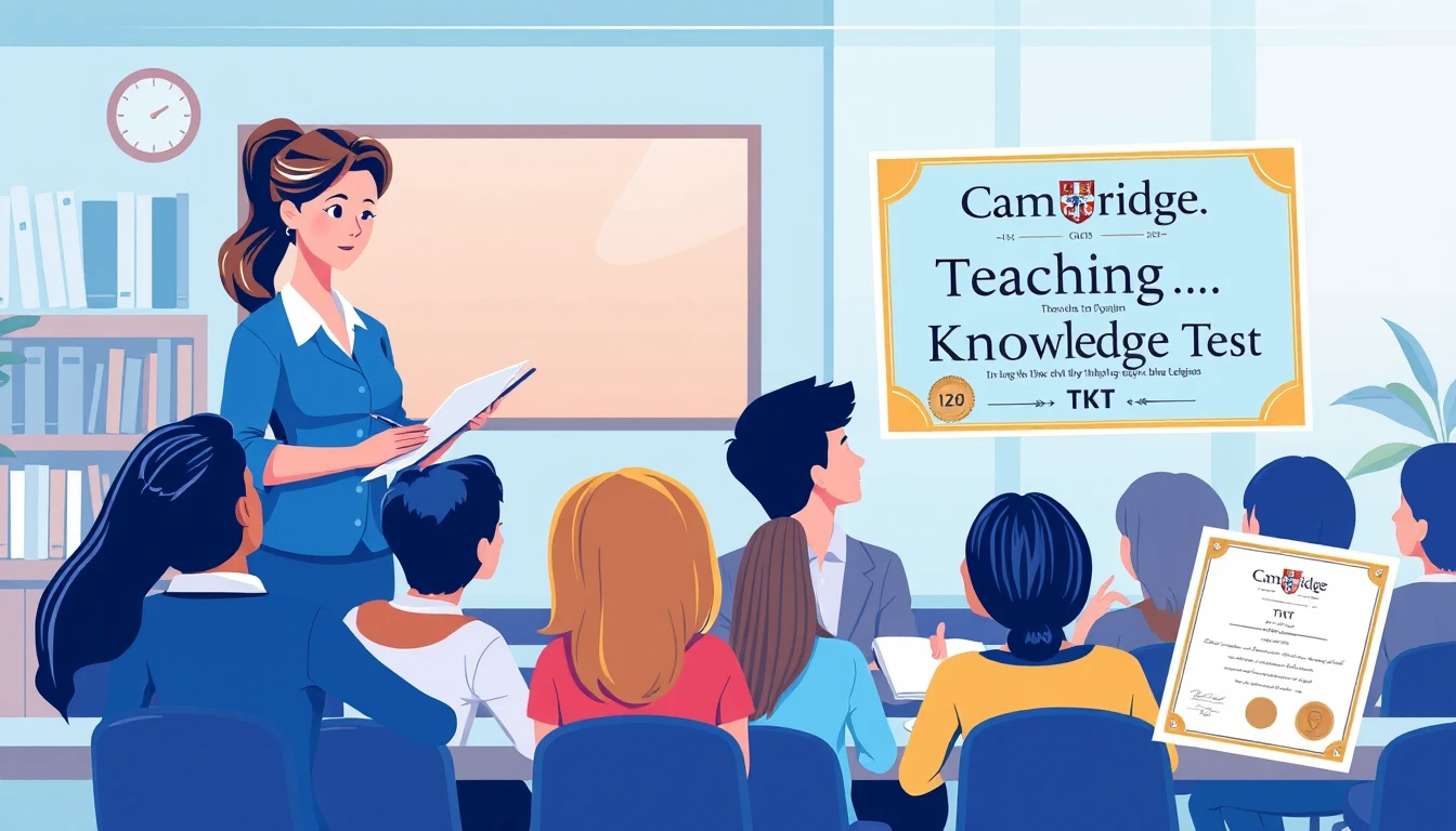 Cambridge Teaching Knowledge Test (TKT)